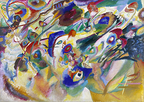 Sketch 2 for Composition VII, 1913 | Kandinsky