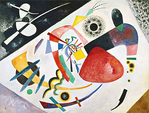 Red Spot II, 1921 | Kandinsky | Painting Reproduction