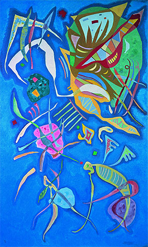 Gruppierung, 1937 | Kandinsky | Gemälde Reproduktion