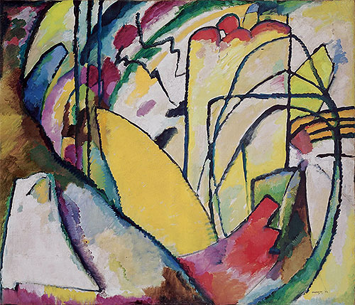 Improvisation 10, 1910 | Kandinsky | Painting Reproduction