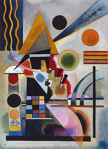 Swinging, 1925 by Kandinsky | Painting Reproduction