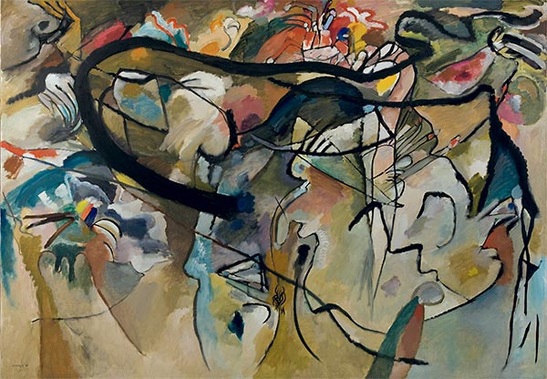 Composition V, 1911 by Kandinsky | Painting Reproduction