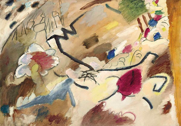Improvisation with Horses, 1911 | Kandinsky | Painting Reproduction