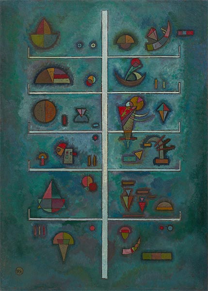 Levels, 1929 | Kandinsky | Painting Reproduction