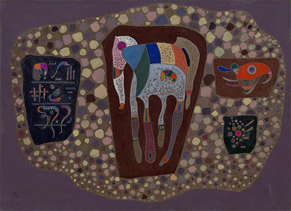 Fragmente, 1943 | Kandinsky | Gemälde Reproduktion