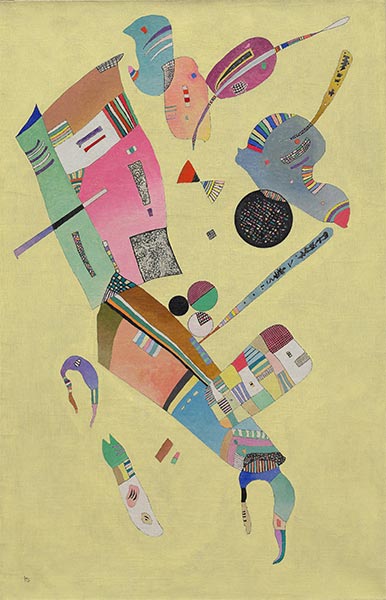 Mäßigung | Kandinsky | Gemälde Reproduktion