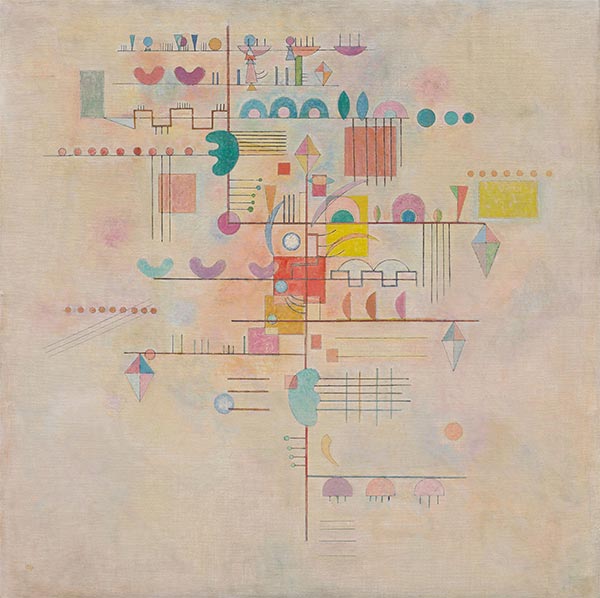Graceful Ascent, 1934 | Kandinsky | Painting Reproduction