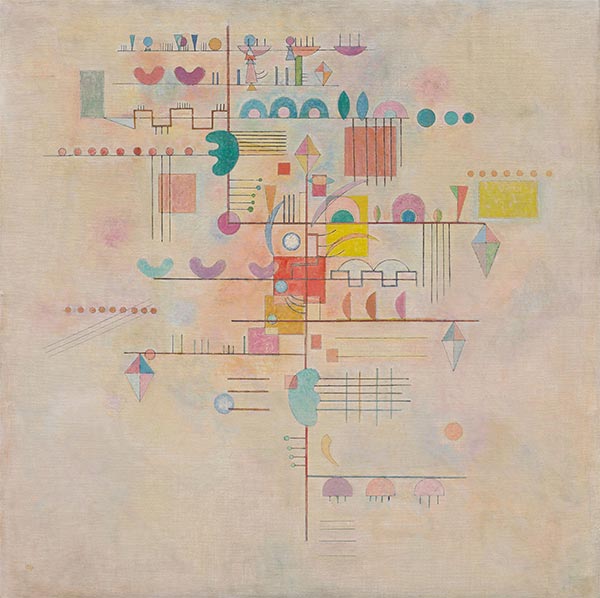 Anmutiger Aufstieg | Kandinsky | Gemälde Reproduktion