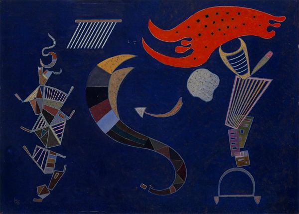 The Arrow, 1943 | Kandinsky | Painting Reproduction