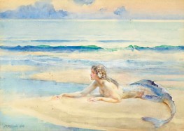 The Mermaid | John Reinhard Weguelin | Painting Reproduction