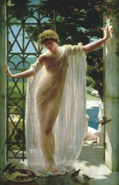 Lesbia | John Reinhard Weguelin | Painting Reproduction