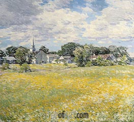 Buttercup Time, 1920 by Willard Metcalf | Painting Reproduction