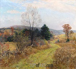Late Autumn, c.1924 by Willard Metcalf | Painting Reproduction