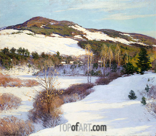 Die Cornish Hügel, 1911 | Willard Metcalf | Gemälde Reproduktion