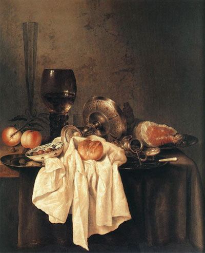 Still-Life, 1651 | Claesz Heda | Gemälde Reproduktion