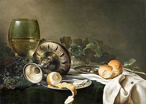 Still Life with Fly, undated | Claesz Heda | Painting Reproduction
