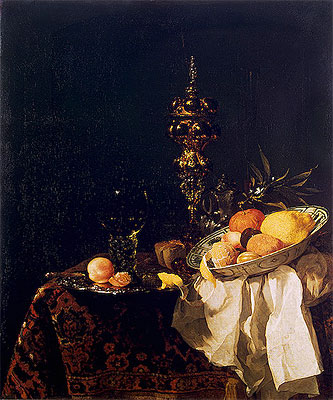 Dessert, c.1653/54 | Willem Kalf | Gemälde Reproduktion