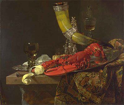 Still Life with Drinking Horn, c.1653 | Willem Kalf | Gemälde Reproduktion