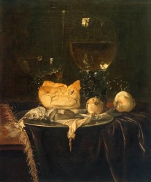 Frühstücksstillleben | Willem van Aelst | Gemälde Reproduktion