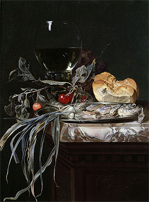 Still Life with Fish Platter, Undated | Willem van Aelst | Painting Reproduction