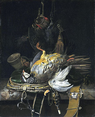 Still Life with Game | Willem van Aelst | Painting Reproduction