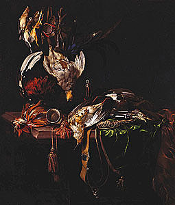 Dead Game with Trophies of the Chase, c.1657/59 | Willem van Aelst | Painting Reproduction