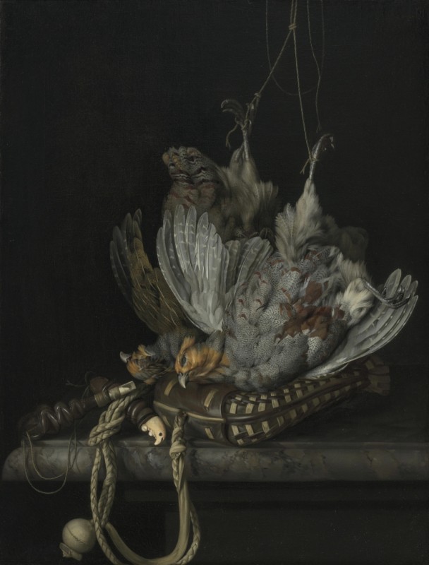 Jagdstilleben mit Rebhühnern, n.d. | Willem van Aelst