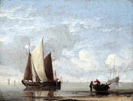 Calm Sea | Willem van de Velde | Painting Reproduction