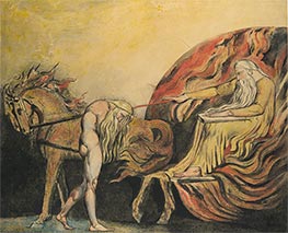 Gott urteilt über Adam, c.1795 von William Blake | Gemälde-Reproduktion