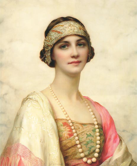 An Elegant Beauty, undated | William Clarke Wontner | Painting Reproduction