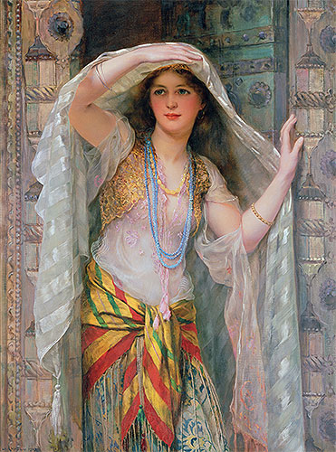Safie, 1900 | William Clarke Wontner | Gemälde Reproduktion