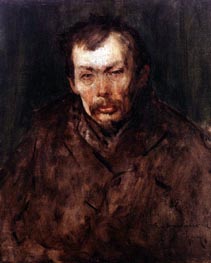 Portrait of a Man, c.1873/76 von William Merritt Chase | Gemälde-Reproduktion
