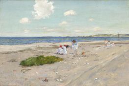 Shell Beach at Shinnecock, 1892 by William Merritt Chase | Painting Reproduction