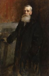 Portrait of Thomas Moran, n.d. by William Merritt Chase | Painting Reproduction