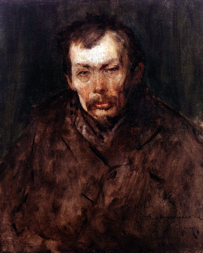 Portrait of a Man, c.1873/76 | William Merritt Chase | Gemälde Reproduktion