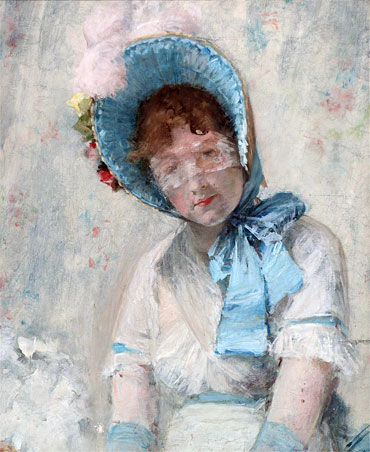 Harriet Hubbard Ayer, 1880 | William Merritt Chase | Gemälde Reproduktion