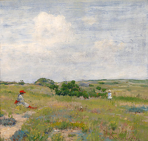Shinnecock Hills, c.1895 | William Merritt Chase | Painting Reproduction