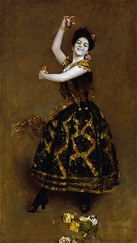 Carmencita, 1890 | William Merritt Chase