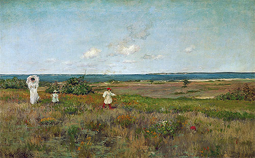Near the Beach, Shinnecock, c.1895 | William Merritt Chase | Painting Reproduction