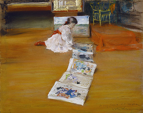 Shinnecock Studio Interior, 1892 by William Merritt Chase | Painting Reproduction