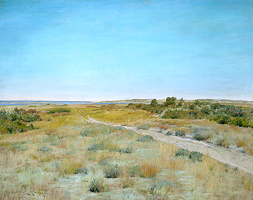 First Touch of Autumn | William Merritt Chase | Painting Reproduction