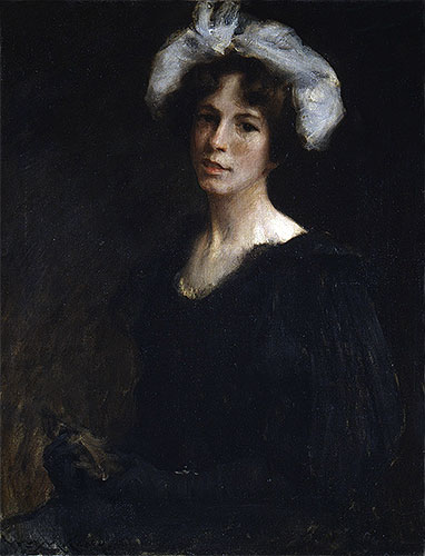 Bessie Potter | William Merritt Chase | Gemälde Reproduktion