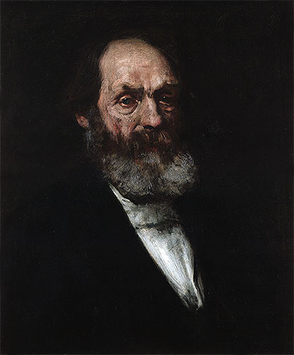 Portrait of Edward Everett Hale, c.1884 | William Merritt Chase | Gemälde Reproduktion