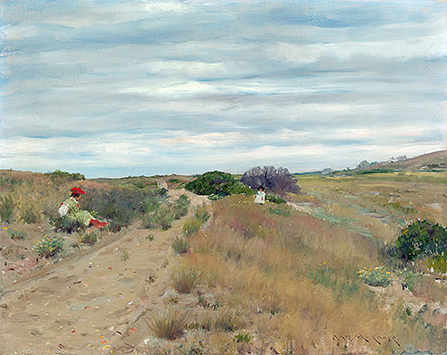 The Old Sand Road, c.1894 by William Merritt Chase | Painting Reproduction