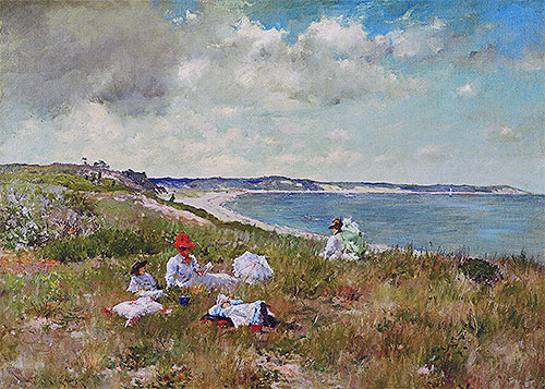 Idle Hours, c.1894 by William Merritt Chase | Painting Reproduction