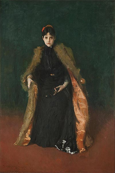 Mrs. Chase, c.1890/95 | William Merritt Chase | Painting Reproduction