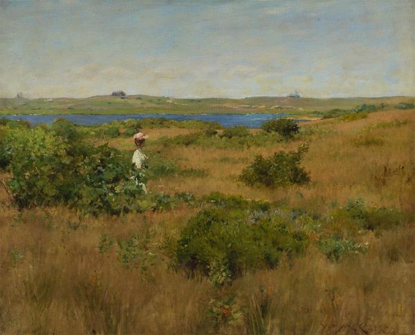 Sommer in Shinnecock Hills, 1891 | William Merritt Chase | Gemälde Reproduktion