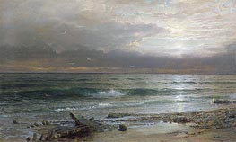 Point Judith, 1885 von William Trost Richards | Gemälde-Reproduktion