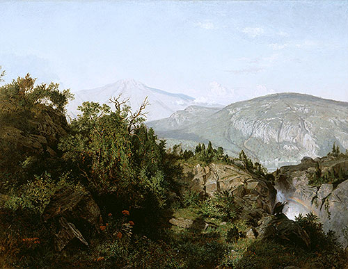 In the Adirondack Mountains, 1857 | William Trost Richards | Painting Reproduction