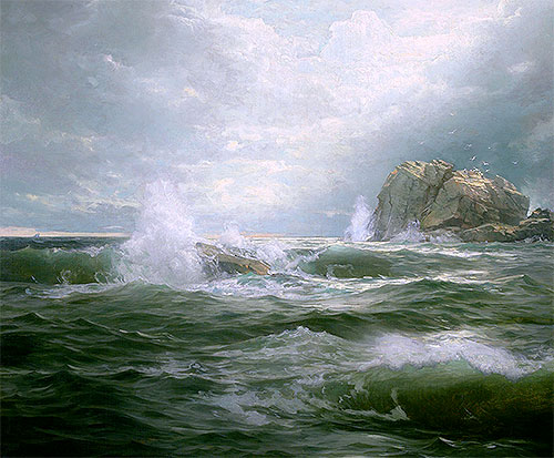 Clearing after the Storm, 1889 | William Trost Richards | Painting Reproduction